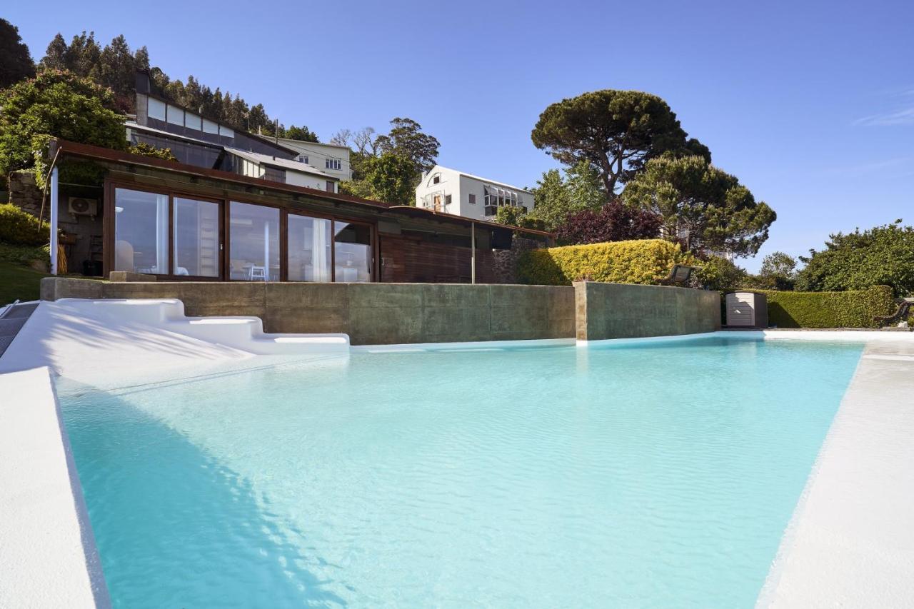 Apartamento Con Piscina Y Excelentes Vistas Ferrol Eksteriør billede