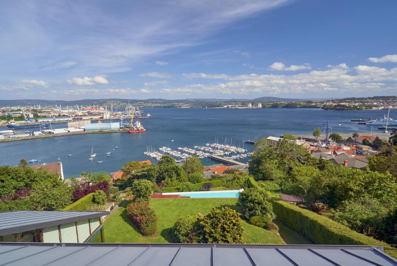 Apartamento Con Piscina Y Excelentes Vistas Ferrol Eksteriør billede