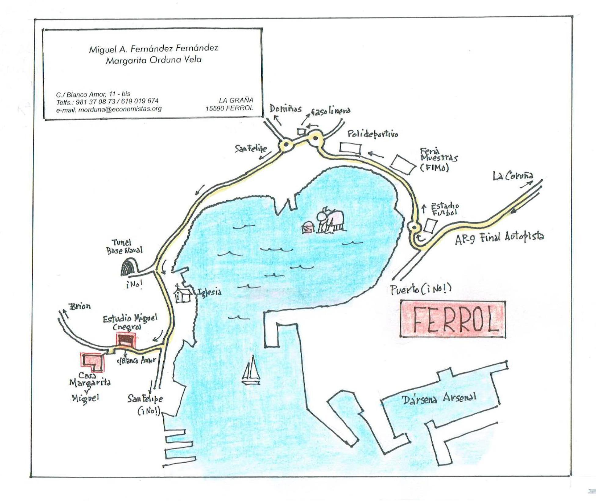 Apartamento Con Piscina Y Excelentes Vistas Ferrol Eksteriør billede