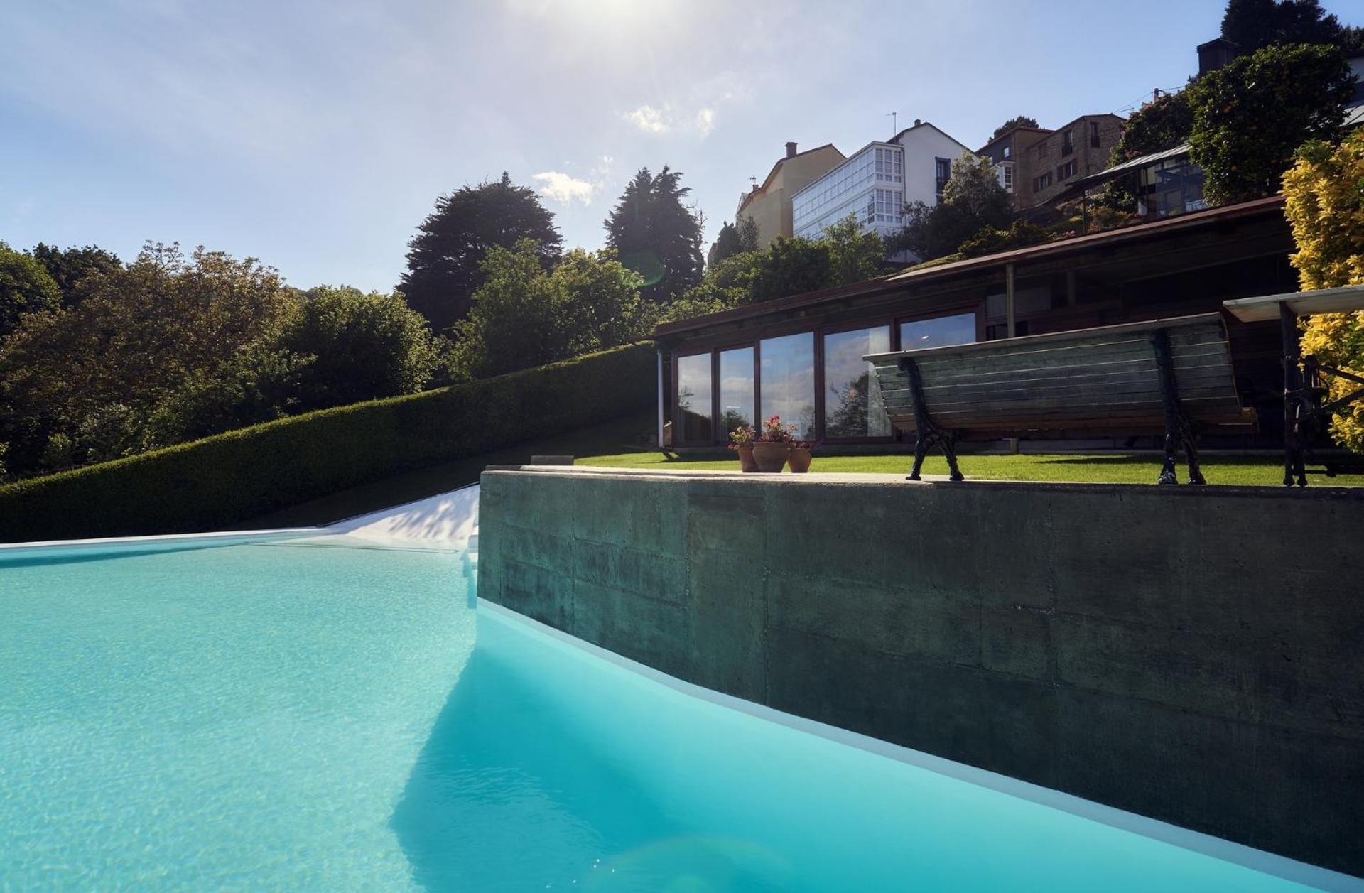 Apartamento Con Piscina Y Excelentes Vistas Ferrol Eksteriør billede